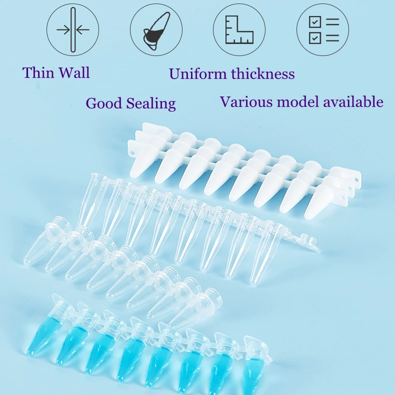 PCR tube 8 strip PCR tube 8 strip