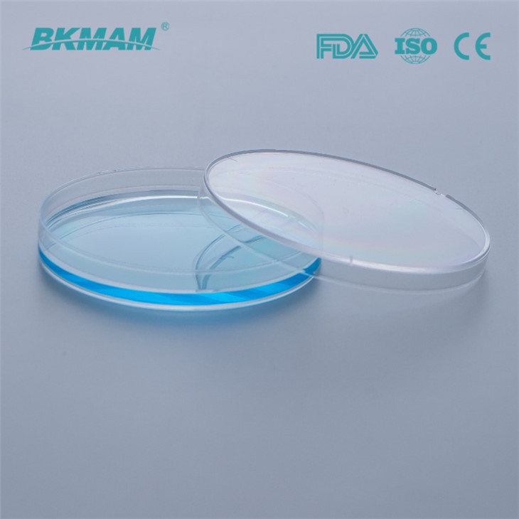 90mm/100mm/120mm/150mm High Transparent PS Sterile Petri Dishes