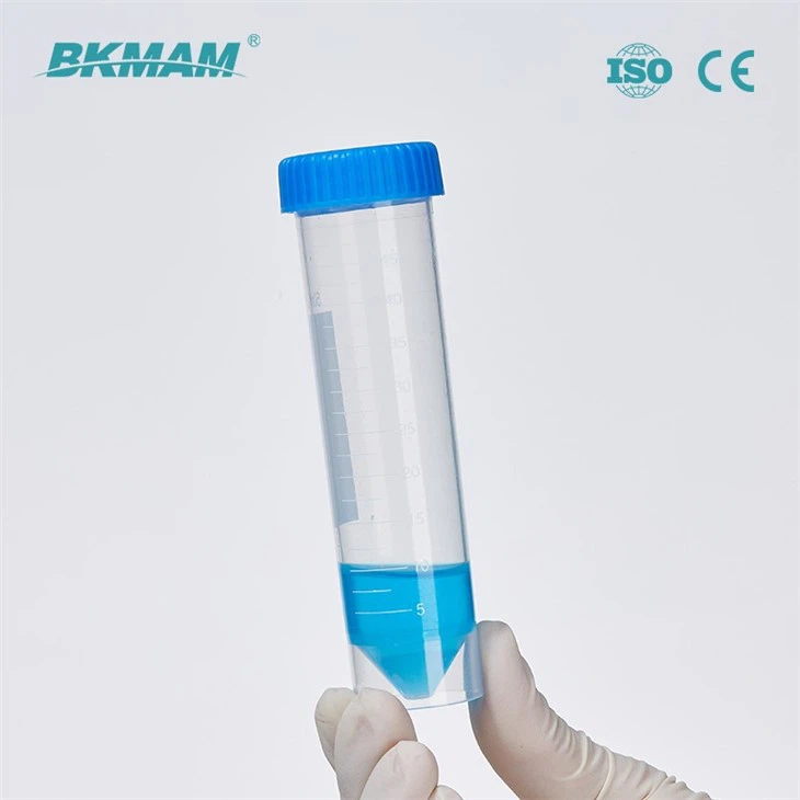 Blue centrifuge tube