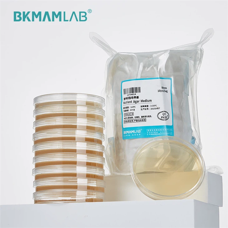 Microbial Culture Medium Nutrient Agar Plate high quality