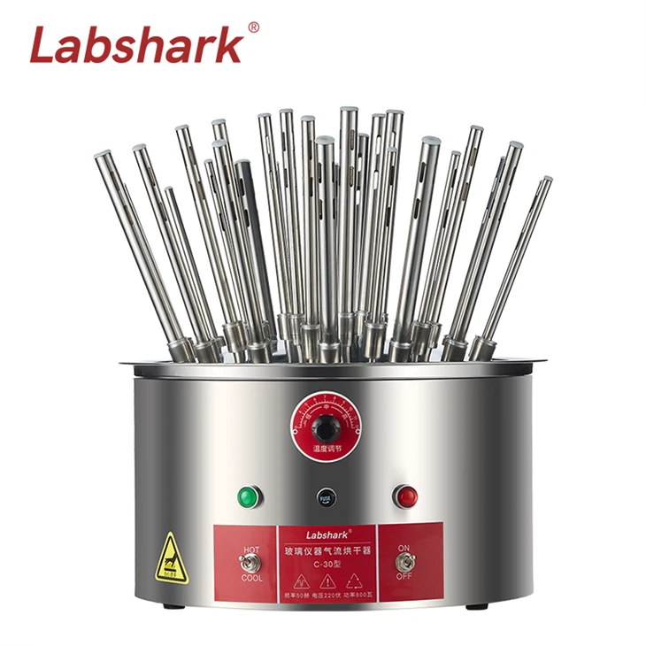 Lab Equipment Supplier Glass Airflow Dryer factory