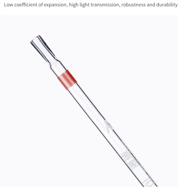 Factory Directly Laboratory Glass Serological Measuring Pipette Graduated Glass Pipette