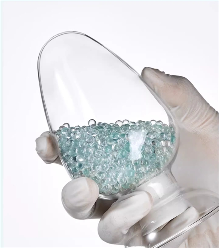 Glass Conical Seed Bottle Laboratory Glassware Display Sample Pear Shaped Bottle With Rubber Stopper