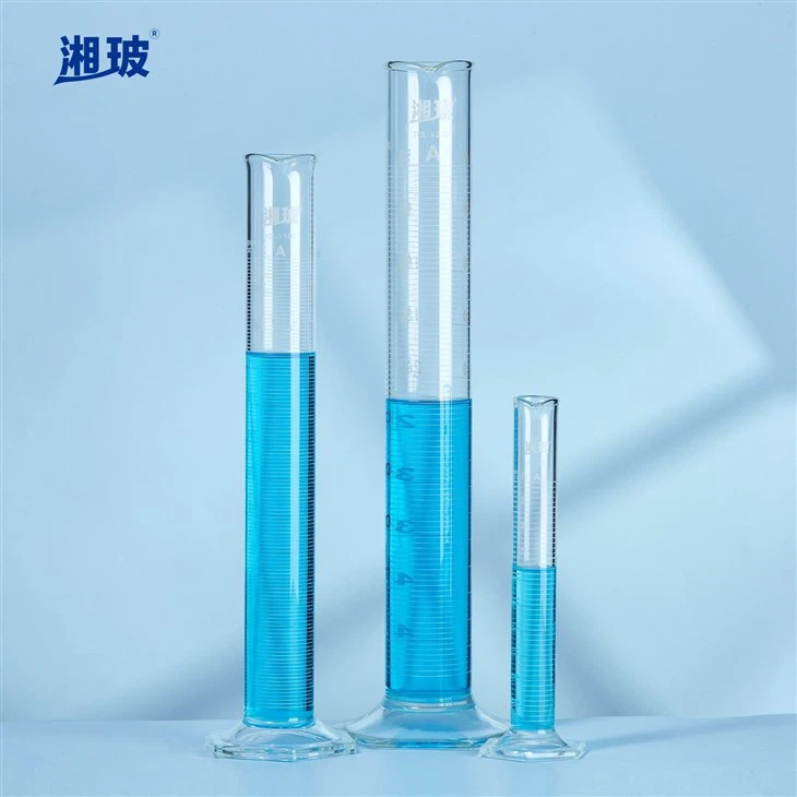 Glass Hexagonal Base Measuring Cylinder price