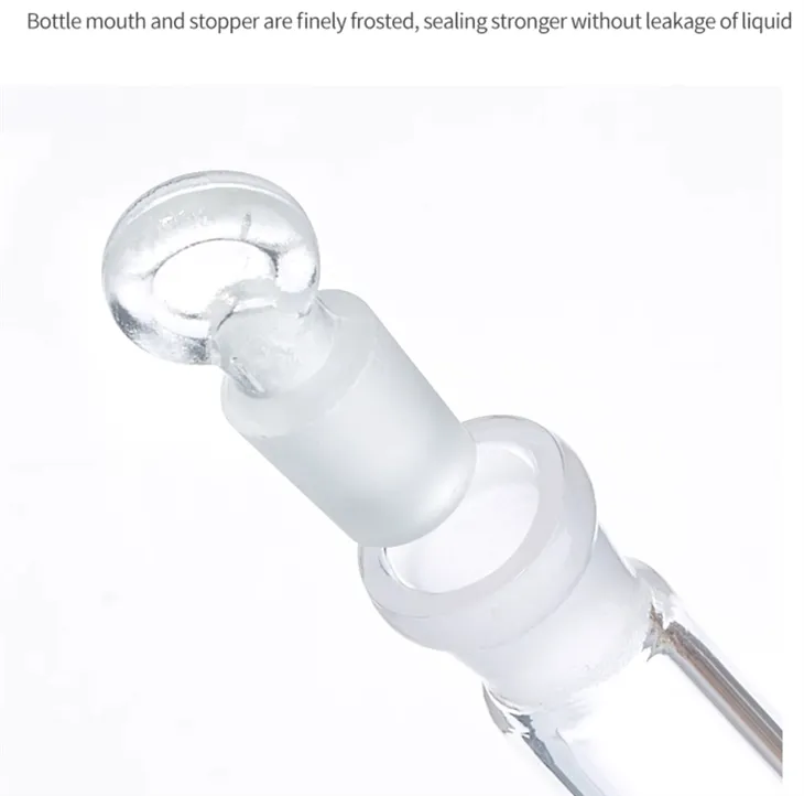 GLASSWARE EQUIPMENT 250ML VOLUMETRIC FLASK BOROSILICATE GLASS, FOR CHEMICAL LABORATORY