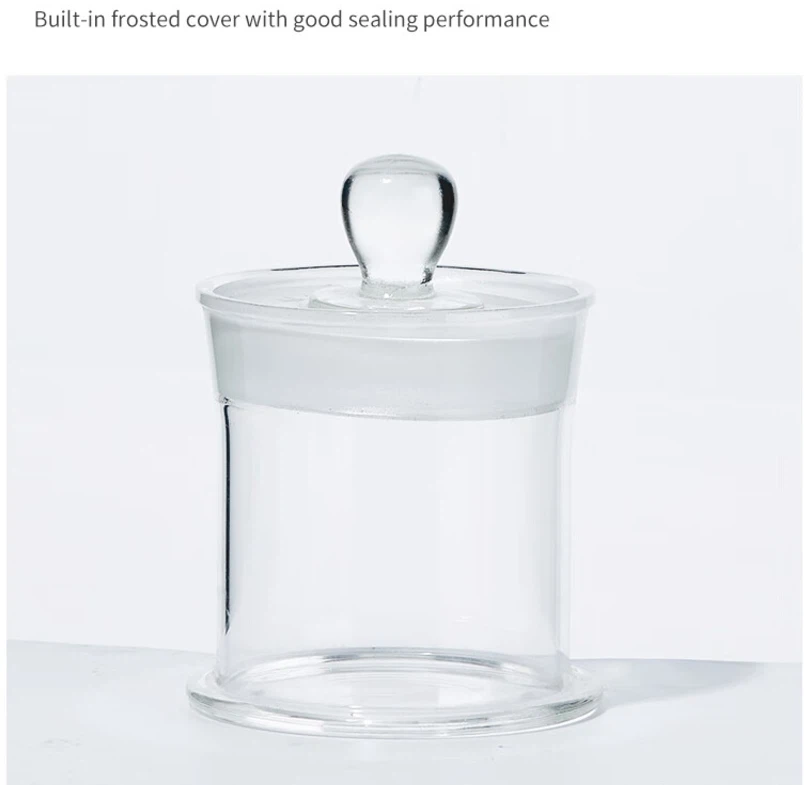 High Borosilicate 3.3 Glass 60*90mm Specimen Bottle Display Bottle