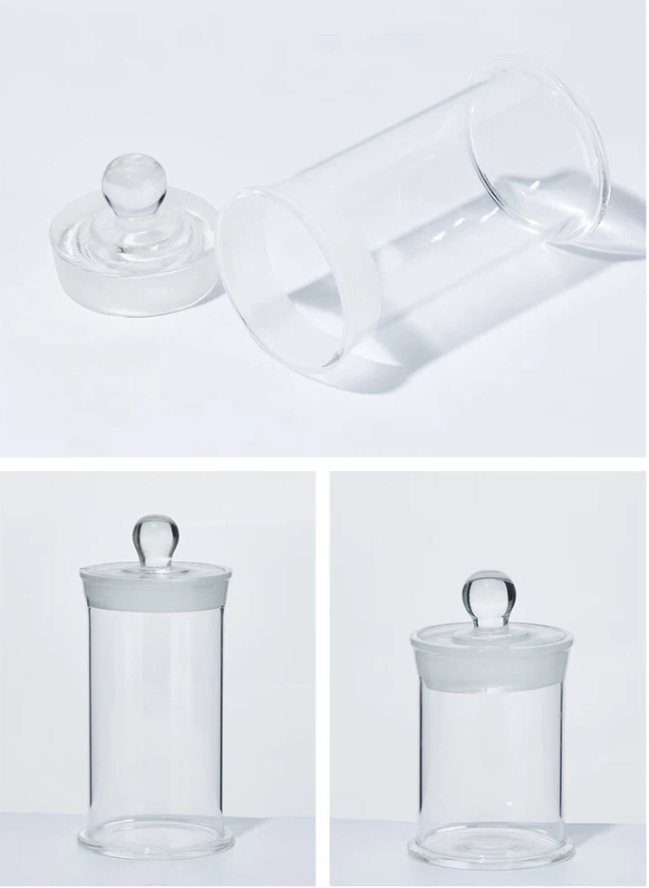 High Borosilicate 3.3 Glass 60*90mm Specimen Bottle Display Bottle