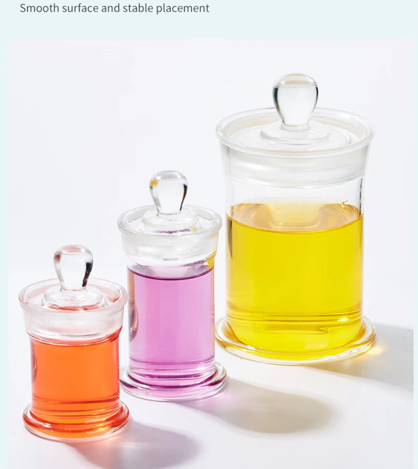 High Borosilicate 3.3 Glass 60*90mm Specimen Bottle Display Bottle