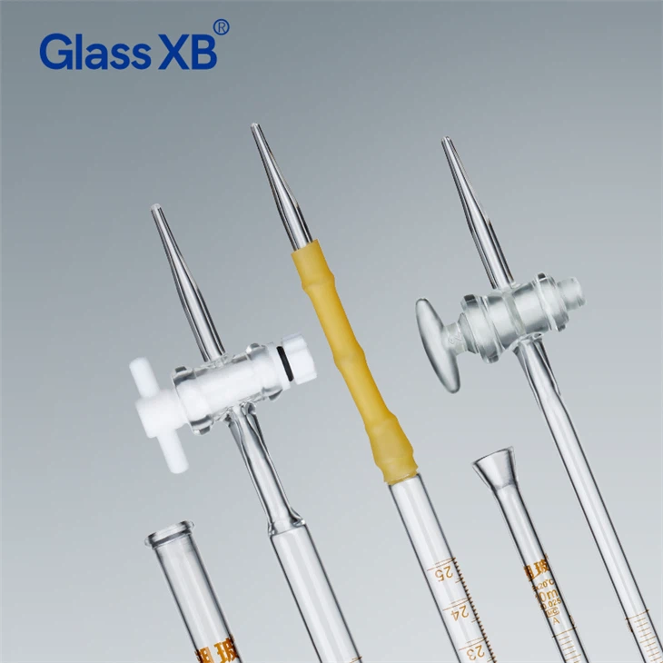 10/25/50ml Glass PTFE Stopper Burette best