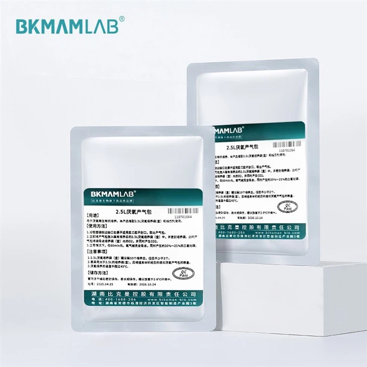 Lab Supplier 2.5L Anaerobic Gas Generator Bag factory