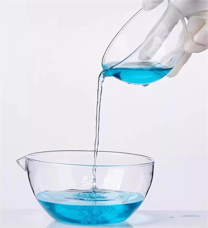 Lab Use Dish Evaporating Material Glass To Separate Liquids And Solids From A Solution By Allowing The Water To Evaporate Off Into Air