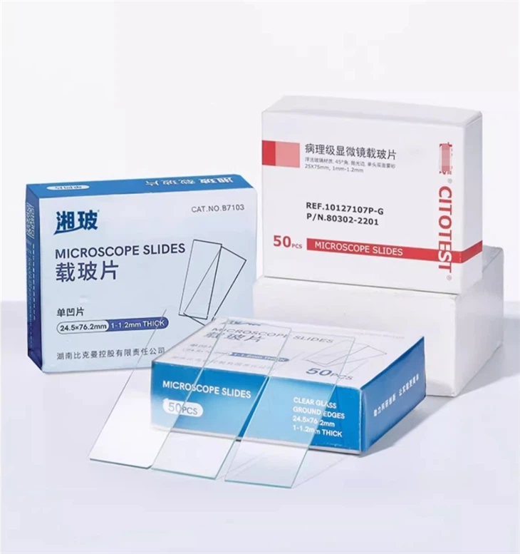 Laboratory Medical Microscope Glass Slides With Cheap Price Factory Directly