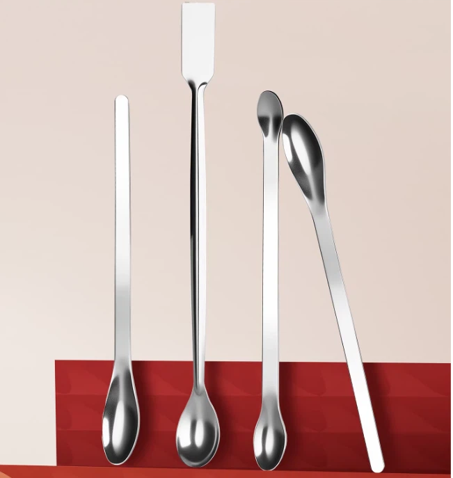 Stainless Steel Laboratory SpatulasSpoons1