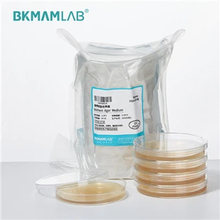 Microbial Culture Medium Nutrient Agar Plate