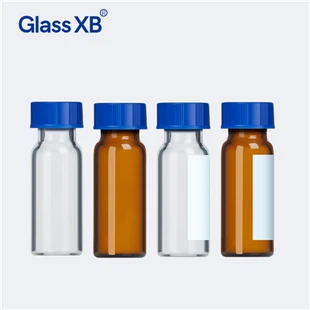 Glassware Glass Injection Bottle With Caps