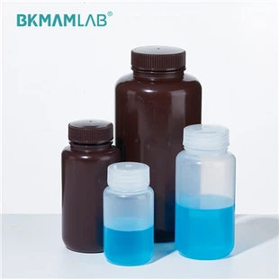 Clear Brown Lab HDPE PP Sampling Bottle