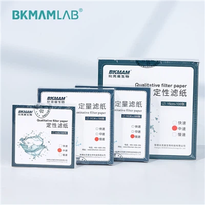 Lab Consumables 15cm 18cm 25cm Filter Paper