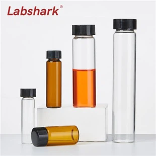 Lab Glassware Glass Reagent Bottle Glass Vial