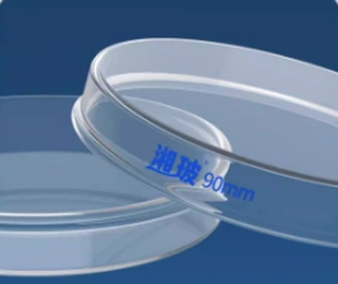 Ultra-flat Glass Petri Dish