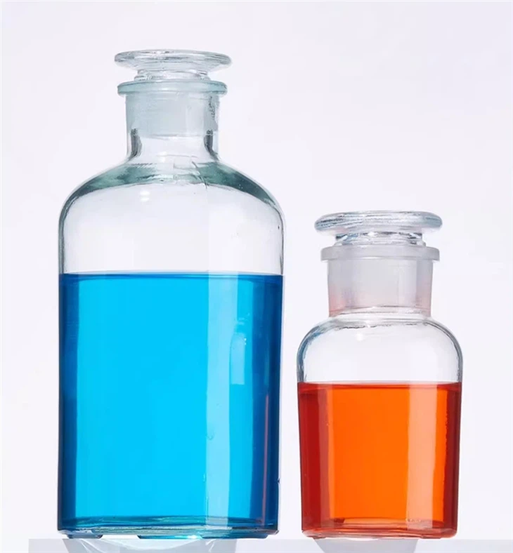 Wholesale Frosted Mouth Chemical Storage Bottles High Borosilicate Glass Reagent Bottle